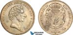 AI737, Sweden, Carl XIV, 1 Riksdaler 1834, Stockholm Mint, Silver, SM 62a, VF-XF