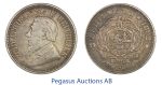 C09, South Africa (ZAR) 2-1/2 Shillings 1892, Silver, Original Toning!