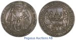 C11, German States, Hamburg, Wedding 1-1/2 Thaler ND (1536) Silver (41.98g) Ø 59mm (Huge)