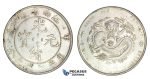 D13, China, Kiangnan, 7 Mace 2 Candareens (Dollar), CD (1904) Silver, Nice, minor cleaning!