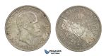 D46, Norway, Haakon VII, 2 Kroner 1917, Silver, NM 14, Very Nice!
