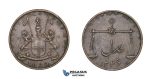 D92, British India, Bombay Presidency, 1/4 Anna 1830