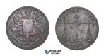 D93, British India, Bombay Presidency, 1/4 Anna 1833
