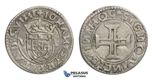 E35, Portugal, Joao III, Tostao ND, V-L, Silver (9.34g) Lisbon, V-J3.54