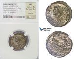 E58, Roman Empire, Probus (276-282 AD) BL Aurelianus (3.70g) Consular bust / Quadriga, NGC MS