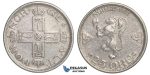 F14, Norway, Haakon VII, 25 Øre 1912, Silver, NM 78, Rare!