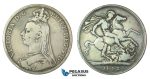 F36, Great Britain, Victoria, Crown 1892, Silver