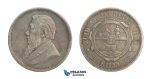 G36, South Africa (ZAR) 2 Shilling 1894, Silver, Nice & Uncleaned!