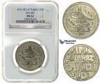H17, Ottoman Empire, Turkey, Abdülhamid I, 20 Para AH1187/2, Qustantiniya, NGC MS62, Rare!