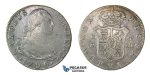 H58, Spain, Charles IV, 4 Reales 1796 M/MF, Madrid, Silver, Nice coin!