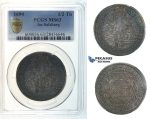 I33, Austria, Salzburg, Johann Ernst, 1/2 Taler 1694, Silver, PCGS MS63
