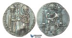 J37, Italy, Venice, Doge Giovanni Soranzo (1312-1328) Grosso ND, Silver (2.17g) Nice toning!