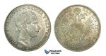 J40, Austria, Franz Joseph, Vereinsthaler 1865-E (Karlsburg) Silver, Very Nice!
