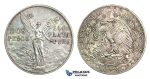 J54, Mexico, Peso 1921, Silver, Very Nice!