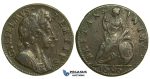 K26, Great Britain, William III, Farthing 1696, Small "B" in Britannia, GVF-EF