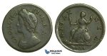 K36, Great Britain, George II, Farthing 1736, VF