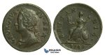 K41, Great Britain, George II, Farthing 1749, EF