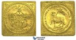 L01, Germany, Nürnberg City, Klippe "Lamm" Ducat 1700-CGL, Gold (3.46g) Nürnberg, Lustrous High Grade!