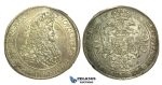 L05, Hungary, Leopold I, Taler 1692-KB, Kremnitz, Silver (28.42g) Superb coin!