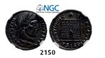 Lot: 2150. Roman Empire, Constantine I, 307-337 AD, Æ3 (Nummus) (Struck 328-329 AD) Siscia, Billon (2.71g), NGC MS
