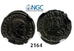 Lot: 2164. Roman Empire, Constantine II as Caesar, 337-361 AD, Æ3 (Nummus) (Struck 337-338 AD) Sirmium, Billon (2.50g), NGC Ch XF