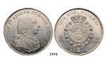 Lot: 2193. Sweden, Gustav IV Adolf, 1792-1809, 1/6 Riksdaler 1809-O/L, Stockholm, Silver