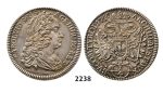 Lot: 2238. Austria, Charles VI, 1711-1740, ¼ Taler 1740, Hall, Silver