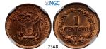 Lot: 2368. Ecuador, Centavo 1928, Bronze