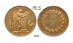 Lot: 2422. France, Third Republic, 1871-­1940, 50 Francs 1887­-A, Paris, GOLD , PCGS AU55