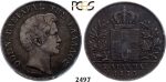 Lot: 2497. Greece, Othon, 1832-1862, 5 Drachmai 1833, Munich, Silver, PCGS VF35
