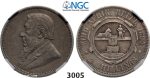 Lot: 3005. South Africa, Zuid­-Afrikaansche Republiek (ZAR), 2 Shillings 1894, Silver , NGC VF30