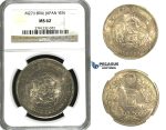 N09, Japan, Meiji, Yen Yr.27 (1894) Silver, NGC MS62