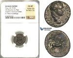 P11, Roman Empire, Titus As Caeser (79-81 AD) AR Denarius (2.78g) Antioch, Struck under Vespasian, 72-73 AD, Judaea Capta, Rare! NGC Ch XF