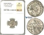 P53, Roman Empire, Lucilla, Augusta (164-182/3) AR Denarius (3.30g) Rome, 161-162 AD, Vesta, NGC MS