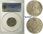R116, Canada, George V, 25 Cents 1929, Silver, PCGS AU55