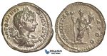 R397, Roman Empire, Caracalla (197-217 AD) AR Denarius (2.64g) Rome, Felicitas