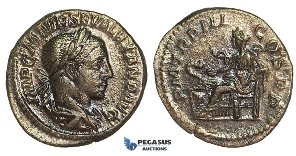 R400, Roman Empire, Severus Alexander (222-235 AD) AR Denarius (2.73g) Rome, Salus