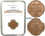 R440, Palestine, Mil 1937, NGC AU58BN
