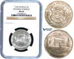 R472, Estonia, 2 Kroon 1930, Silver, NGC MS64