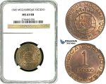 R497, Mozambique (Portuguese) Escudo 1945, NGC MS63RB