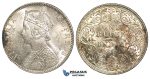 R74, India, Victoria, 1 Rupee 1891, Silver, Mint State (Few bag marks)