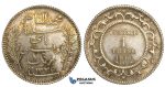 U20, Tunisia, 1 Franc 1916-A, Paris, Silver, Toned UNC (Light scratches)