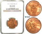 W54, Philippines (US Mandate) 1 Centavo 1911-S, San Francisco, NGC MS64RB