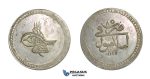 XH15, Ottoman Empire, Turkey, Mustafa III, Piastre AH1171/85, Islambul, Toned TOP Grade!