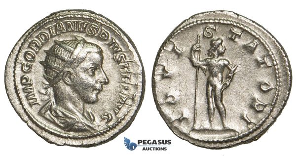 Y75, Roman Empire, Gordian III (238-244 AD) AR Antoninianus (4.63g) Rome, 241-243 AD, Jupiter