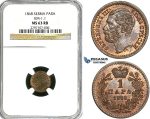 Z05, Serbia, M. Obrenovic III, 1 Para 1868, NGC MS63RB