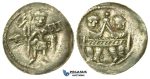 Z117, Poland, Boleslaw IV (1146-73) Denar, ND, Silver (0.55g) Such. XIX/2, High grade!