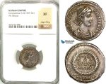 Z19, Roman Empire, Constantius II (337-361 AD) AR Siliqua, Sirmium 355-361 AD, NGC XF
