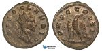 Z60, Roman Empire, Divus Claudius II Gothicus (Died 270 AD) Antoninianus (2.14g) Rome, 1st emission of Aurelian, Eagle, EF
