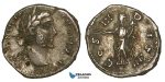 ZA04, Roman Empire, Antoninus Pius (138-161 AD) AR Denarius (3.20g) Rome (144 AD) Pax, VF